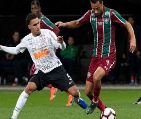 Corinthians fica no zero com o Flu em ida da Sul-Americana.(Imagem:Daniel Augusto Jr)