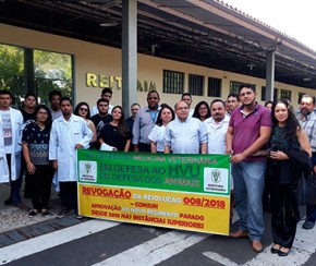 Mobilização pede manutenção dos serviços do Hospital Veterinário da UFPI.(Imagem:CidadeVerde.com)