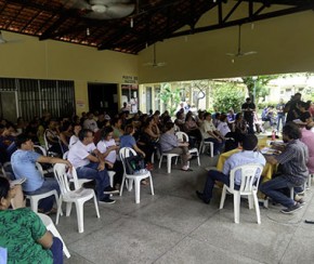 Professores da Uespi aprovam fim da greve em assembleia da categoria.(Imagem:CidadeVerde.com)