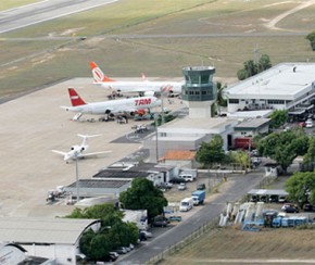 Aeroporto de Teresina registra ações perigosas com laser.(Imagem:Divulgação/Infraero)