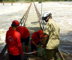 Rio Longá ultrapassa cota de inundação e alerta Defesa Civil.(Imagem:Divulgação)