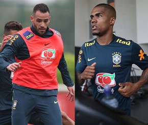 Renato Augusto e Douglas Costa estão vetados do amistoso contra a Croácia.(Imagem:Reprodução)