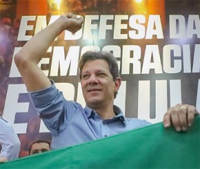 Haddad deseja sucesso ao presidente eleito Bolsonaro.(Imagem:Estadão Conteúdo)