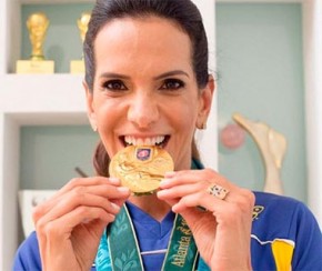 Virna, medalhista olímpica da seleção brasileira(Imagem:Instagram)