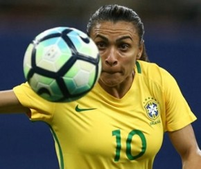 Título para Marta dá mais força ao futebol feminino.(Imagem:Lucas Figueiredo/CBF)