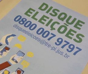 Disque Eleições inicia plantão aos fins de semana e feriados.(Imagem:TSE)