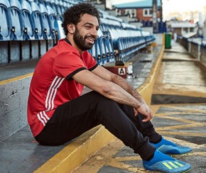 Técnico diz que Salah pode jogar na estreia do Egito.(Imagem:Divulgação/Adidas)