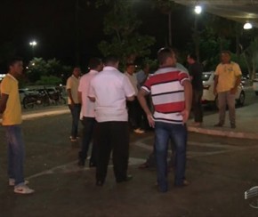 Motorista de Uber e taxistas entram em conflito na rodoviária.(Imagem:Cidadeverde.com)