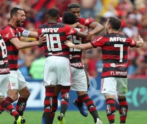 César defende pênalti, e Flamengo bate o Santos no Maracanã.(Imagem:Gilvan de Souza)