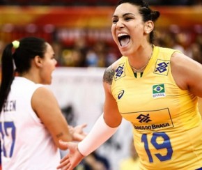 Brasil vence a Holanda e mantém esperança no Mundial.(Imagem:Twitter)