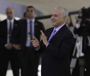 Temer diz deixar cargo com sensação do dever cumprido.(Imagem:Estadão Conteúdo)