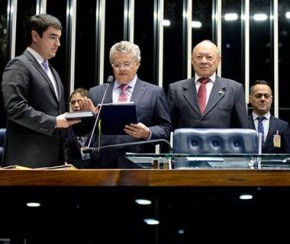 Elmano Férrer se licencia e José Amauri assume vaga no Senado.(Imagem:Jefferson Rudy/Agência Senado)