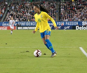 Adriana é convocada para dois amistosos da seleção na Espanha.(Imagem:Laura Zago/CBF)