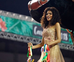 Monalysa é destaque em escola que homenageou Gilberto Gil.(Imagem:Cidadeverde.com)