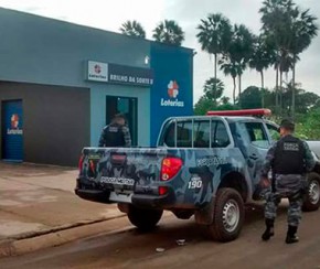 Bando faz família de gerente refém e assalta loteria no Norte do Estado.(Imagem:Campo Maior em Foco)