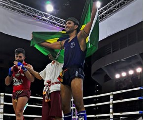 Muaythai: atleta do PI vence 1ª luta na Tailândia e pede ajuda.(Imagem:CidadeVerde.com)