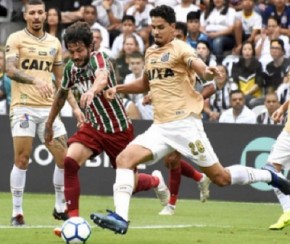 Santos deslancha no final e vence o Fluminense na Vila.(Imagem:MAILSON SANTANA)