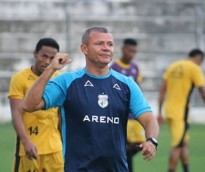 Marcinho Guerreiro é o novo técnico do River.(Imagem:Treze FC)