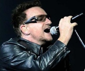 Bono, do U2, tem perda total de voz durante show.(Imagem:Divulgação)