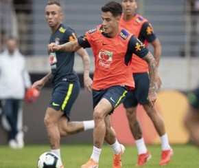 Gramado e pênaltis preocupam Brasil em novo duelo com Paraguai.(Imagem:Lucas Figueiredo/CBF)