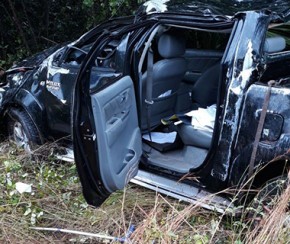 Advogado morre ao sair da pista e capotar veículo na BR-343.(Imagem:Campo Maior Em Foco)