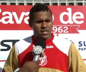 Atacante Cris é primeiro reforço do River após novo técnico.(Imagem:Reprodução/TV Difusora)