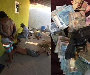Polícia realiza operação contra o tráfico de drogas no litoral e prende 5 pessoas.(Imagem:Polícia Civil)