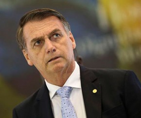 Bolsonaro diz que existem ameaças a seu mandato.(Imagem:Estadão Conteúdo)