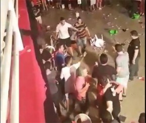 PM que sacou arma durante prévia carnavalesca pode ser expulso.(Imagem:Cidadeverde.com)