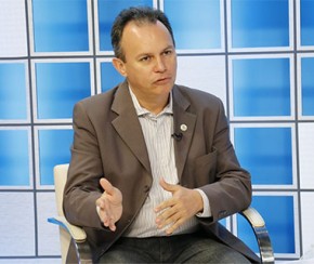 Ricardo Pontes, secretário de Administração.(Imagem:Catarina Malheiros)