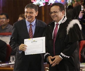 Diplomado, Wellington Dias defende reforma administrativa e cortes no governo.(Imagem:CidadeVerde.com)
