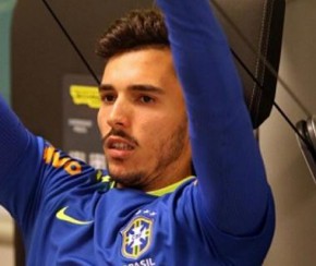 Zeca treinando pela Seleção(Imagem:Divulgação/CBF)