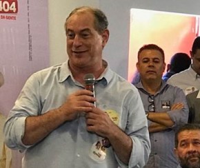 Ciro Gomes, candidato do PDT à Presidência.(Imagem:Divulgação)