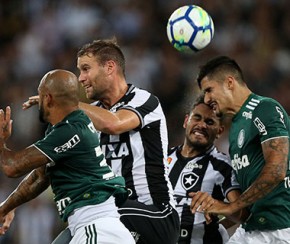 Botafogo e Palmeiras vacilam e empatam na estreia do Brasileirão.(Imagem:Vitor Silva)
