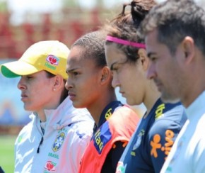 Brasil enfrenta África do Sul para seguir no Mundial feminino sub-17.(Imagem:Marcos Paulo Rebelo)