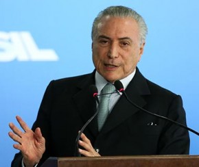 Presidente Michel Temer (MDB)(Imagem:O Globo)