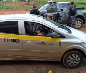 Corpo de taxista morto a pauladas é encontrado com mãos e pés amarrados.(Imagem:CidadeVerde.com)