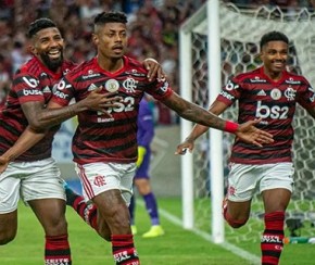 Flamengo bate Fluminense e chega a 5ª vitória consecutiva no Brasileiro.(Imagem:Marcelo Cortes)