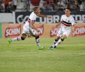 De virada, Santa Cruz vence CRB e agora é líder na Copa do Nordeste.(Imagem:Santa Cruz F.C.)