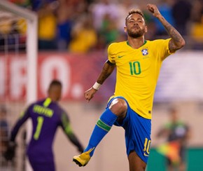Brasil inicia novo ciclo para Copa com vitória e gol de Neymar.(Imagem:Pedro Martins)