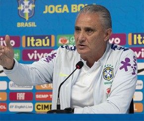 Tite afirma que seleção mereceu vaias na estreia.(Imagem:Lucas Figueiredo/CBF)