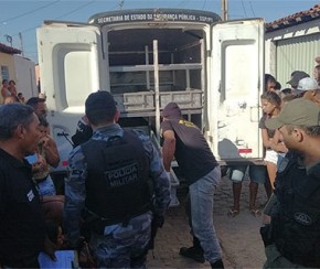 Irmãos são executados a tiros dentro de casa na zona Norte de Teresina.(Imagem:Rodrigo Antunes)