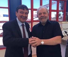 Wellington Dias e o ex-presidente Lula(Imagem:Reprodução/Facebook)