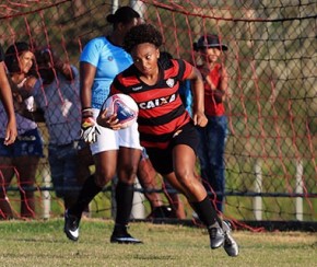 Piauiense Valéria marca 8 gols em estreia pelo Vitória.(Imagem:EC Vitória)