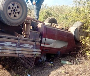 Carro capota e criança de nove anos morre em Agricolândia.(Imagem:Divulgação)