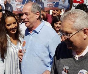 Ciro Gomes, candidato do PDT à Presidência.(Imagem:Luciano Calafiori)