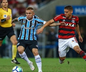 Flamengo derrota o Grêmio e avança na Copa do Brasil.(Imagem:Lucas Uebel)