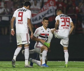 São Paulo bate Internacional e vai à fase de grupos da Libertadores.(Imagem:Rubens Chiri)