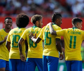 Quarteto de atacantes é elogiado e supera a média de gols da era Tite.(Imagem:Pedro Martins/MoWa Press)