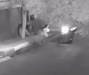 Vídeo mostra ação de assaltante no bairro Mocambinho.(Imagem:Cidadeverde.com)